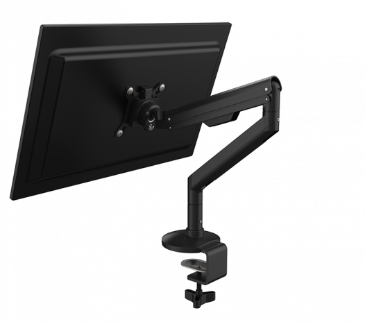 Suport 1 monitor pentru birou, Negru, reglabil